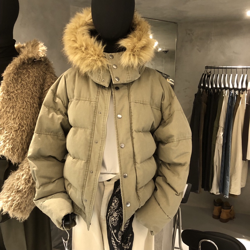 BALLOW STUDIO東大門實拍女裝新品真品短款羽絨服羽絨服浣熊鴨絨BALLOW STUDIO短款羽絨服圖色2