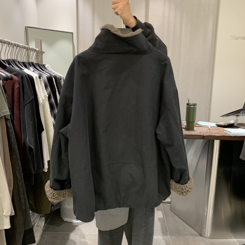 DIARRA韓國直郵女裝新款人氣休閑熱賣時尚推薦短款棉服夾棉Diarra短款棉服