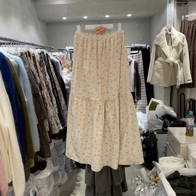 LOGROAD韓國代購女士新品時尚休閑真品推薦熱賣人氣長裙LOG ROAD長裙