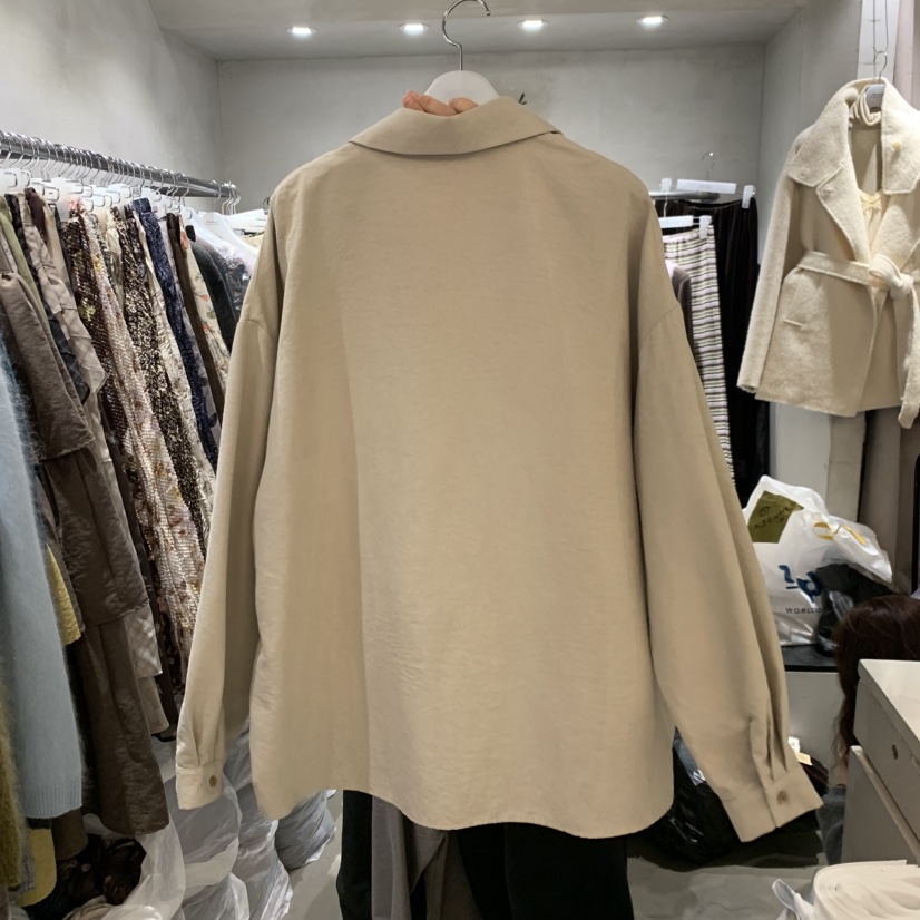 LOGROAD東大門實拍女士新品人氣休閑熱賣真品時尚襯衫蕾絲衫LOG ROAD襯衫/蕾絲衫