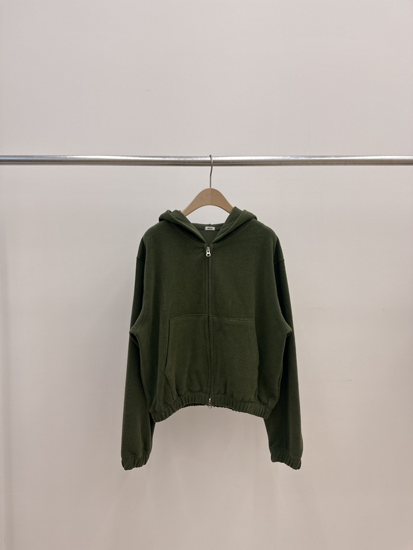TAFFETA/MURET/ROBERTI東大門直郵女裝新品時尚衛衣拉鏈連帽衫毛圈絨TAFFETA/MURET/ROBERTI衛衣圖色4