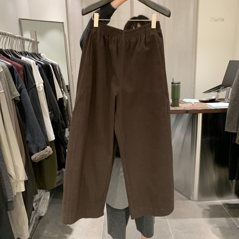 DIARRA東大門代購女裝新款真品熱賣休閑時尚推薦休閑褲加絨Diarra休閑褲圖色2