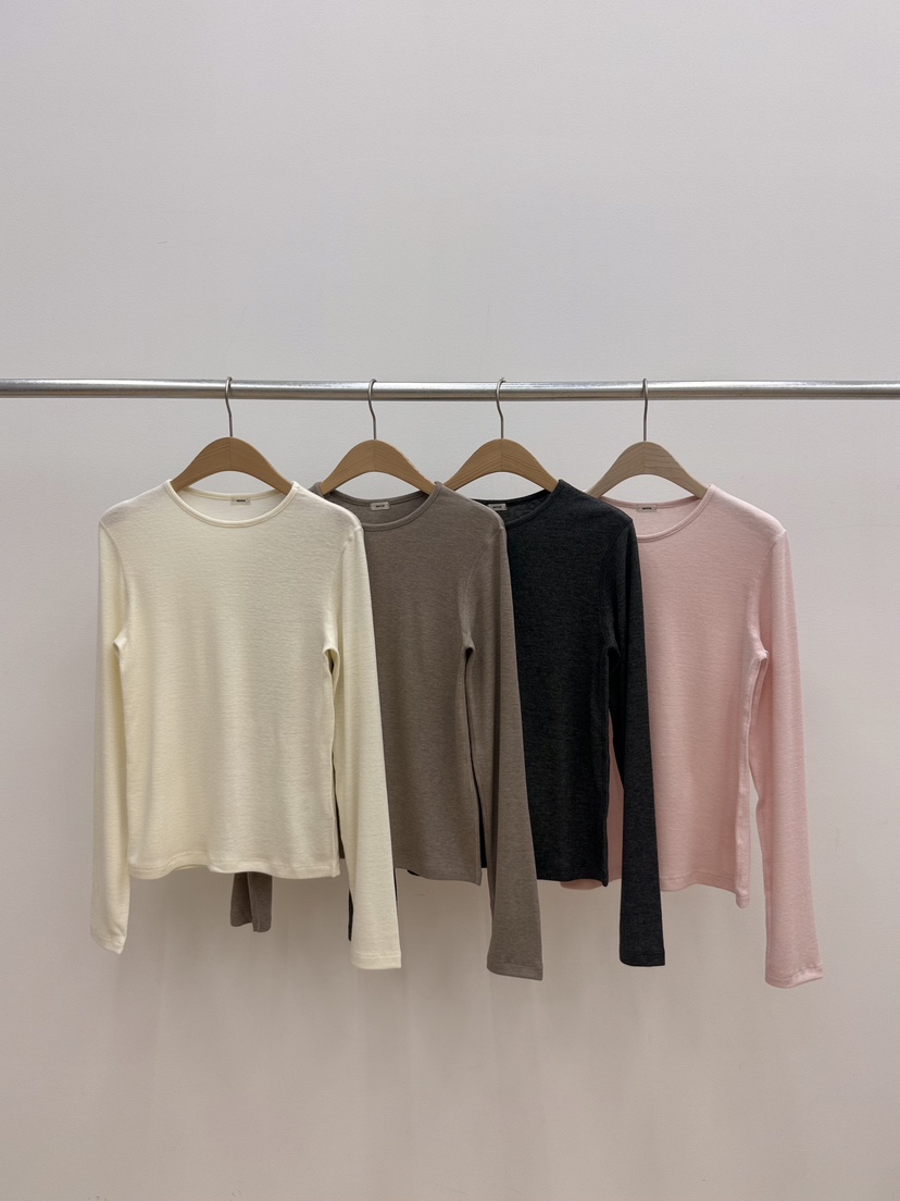 TAFFETA/MURET/ROBERTI東大門實拍女裝新品人氣長袖T恤TAFFETA/MURET/ROBERTI長袖T恤