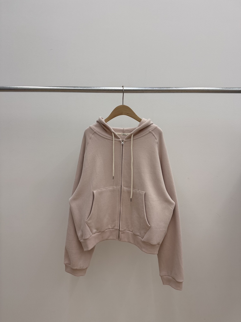 TAFFETA/MURET/ROBERTI東大門實拍女裝新品時尚衛衣拉鏈連帽衫抓絨TAFFETA/MURET/ROBERTI衛衣圖色3