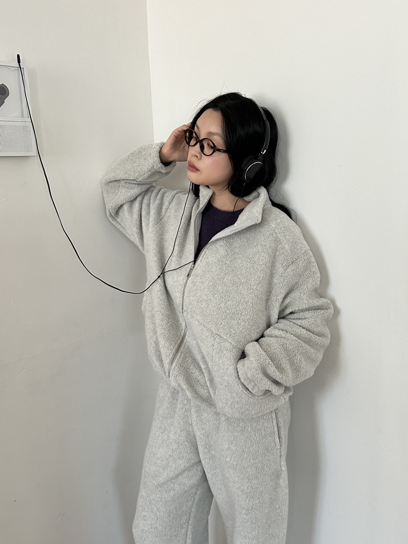 NDE韓國代購女裝新品人氣休閑真品時尚推薦熱賣夾克絨BOHEME_NDE夾克