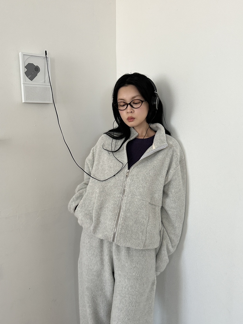 NDE韓國代購女裝新品人氣休閑真品時尚推薦熱賣夾克絨BOHEME_NDE夾克