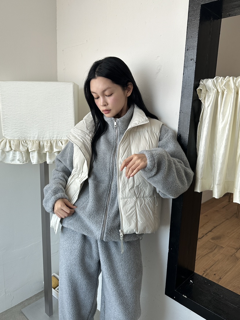 NDE韓國代購女裝新品人氣休閑真品時尚推薦熱賣夾克絨BOHEME_NDE夾克