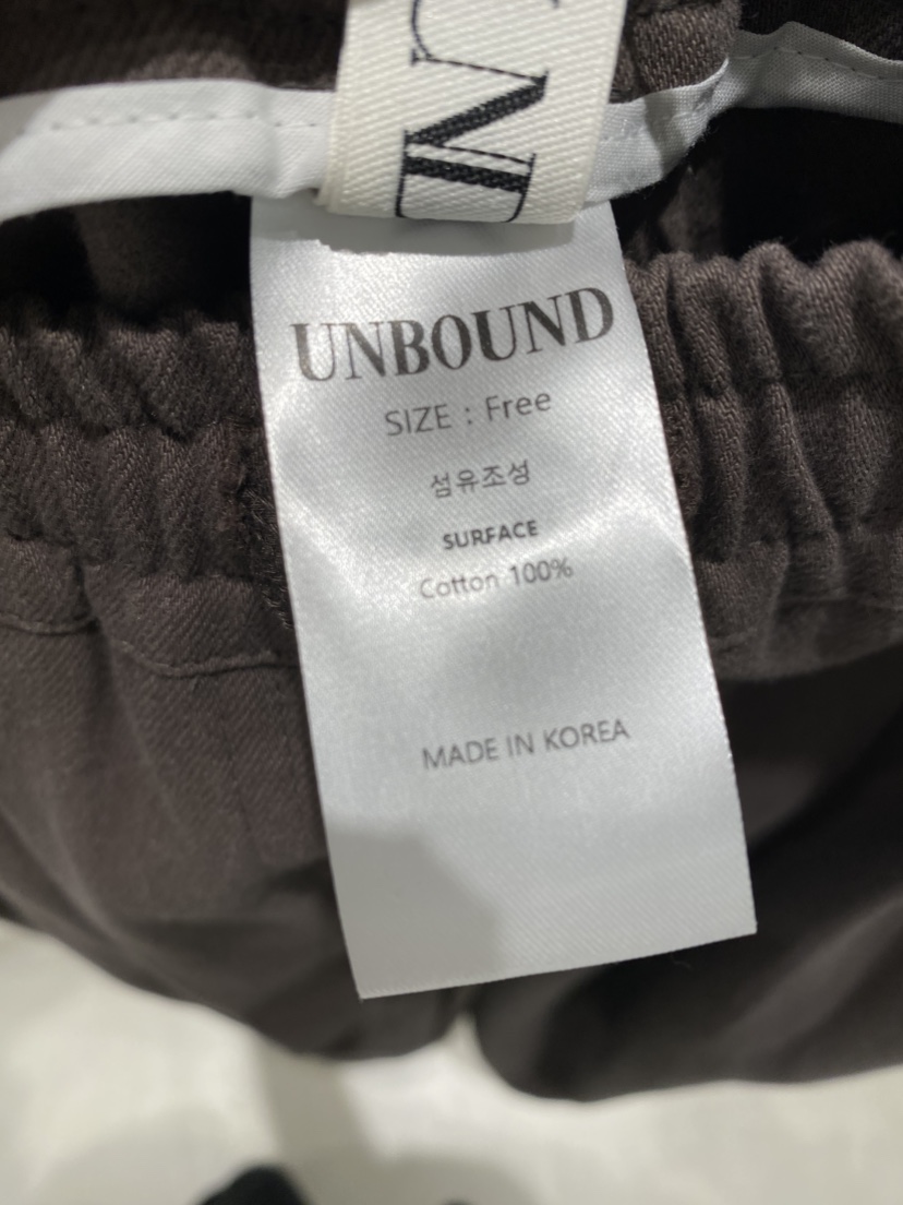 UNBOUND韓國直郵女裝新款時尚人氣真品熱賣推薦職業休閑褲UNBOUND休閑褲