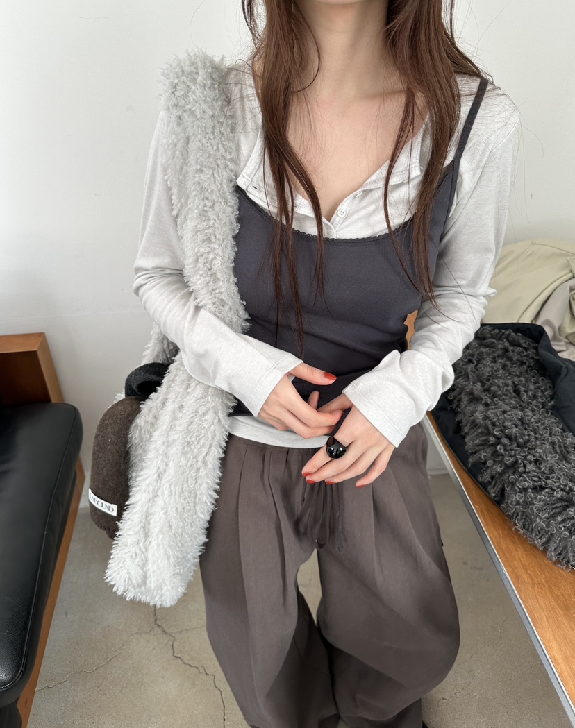 UNBOUND東大門直郵女士新品職業休閑熱賣時尚推薦長袖T恤UNBOUND長袖T恤