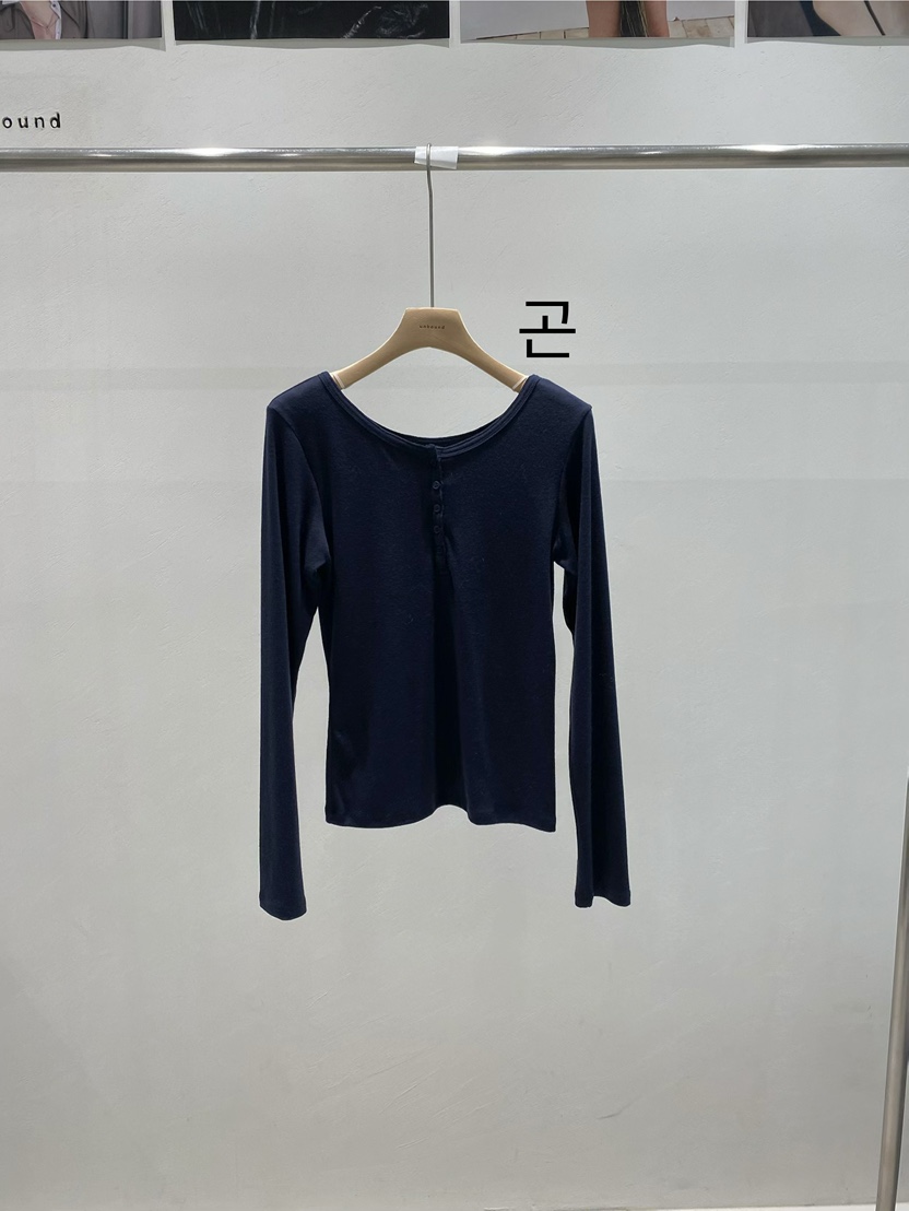 UNBOUND東大門直郵女士新品職業休閑熱賣時尚推薦長袖T恤UNBOUND長袖T恤圖色3