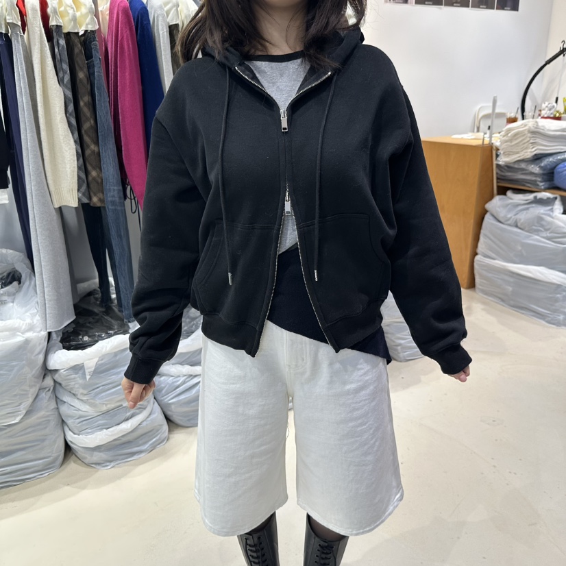 HELVETICA PLUS韓國代購女士新品時尚衛衣連帽衫加絨不含內搭HELVETICA衛衣圖色3