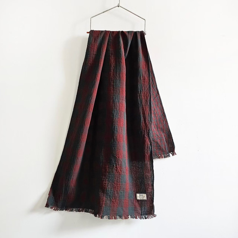 PUCO東大門實拍女士新款休閑熱賣人氣時尚圍巾披肩格紋圍巾PUCO圍巾/披肩圖色2