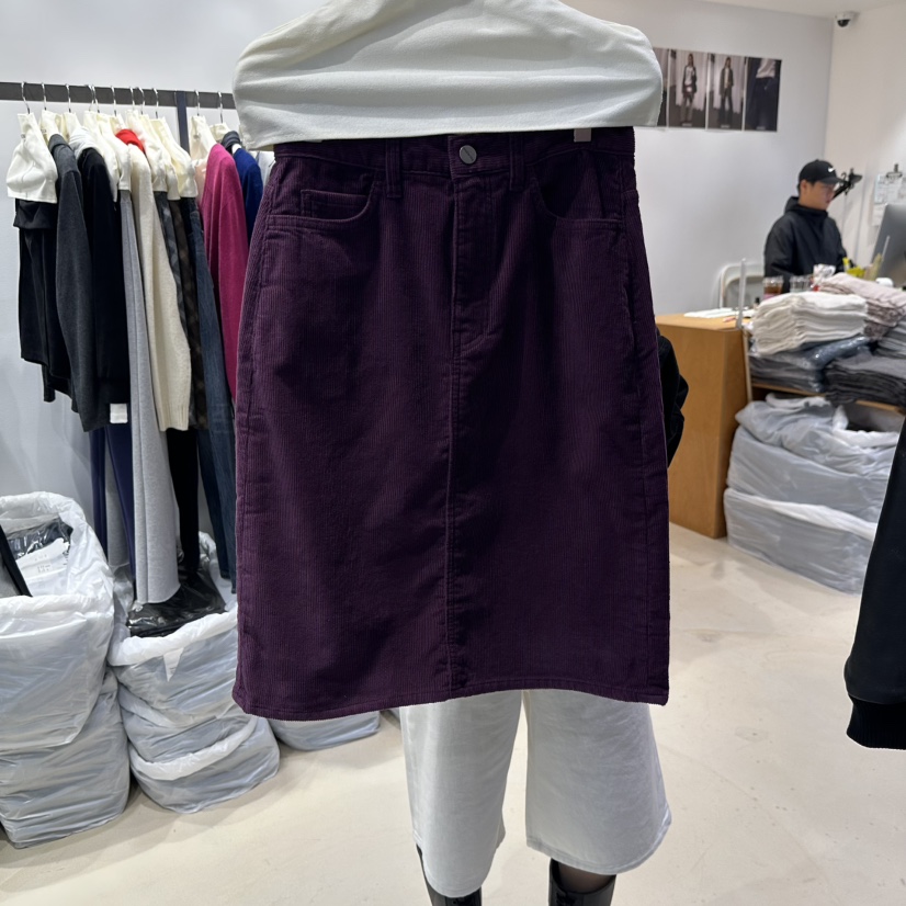 HELVETICA PLUS東大門實拍女士新款休閑人氣半身裙中短裙HELVETICA半身裙/中短裙圖色1