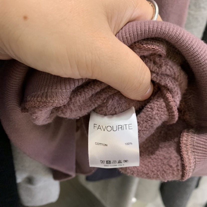 FAVE/FAVOURITE東大門實拍女裝新款人氣推薦衛衣加絨運動FAVE/FAVOURITE衛衣