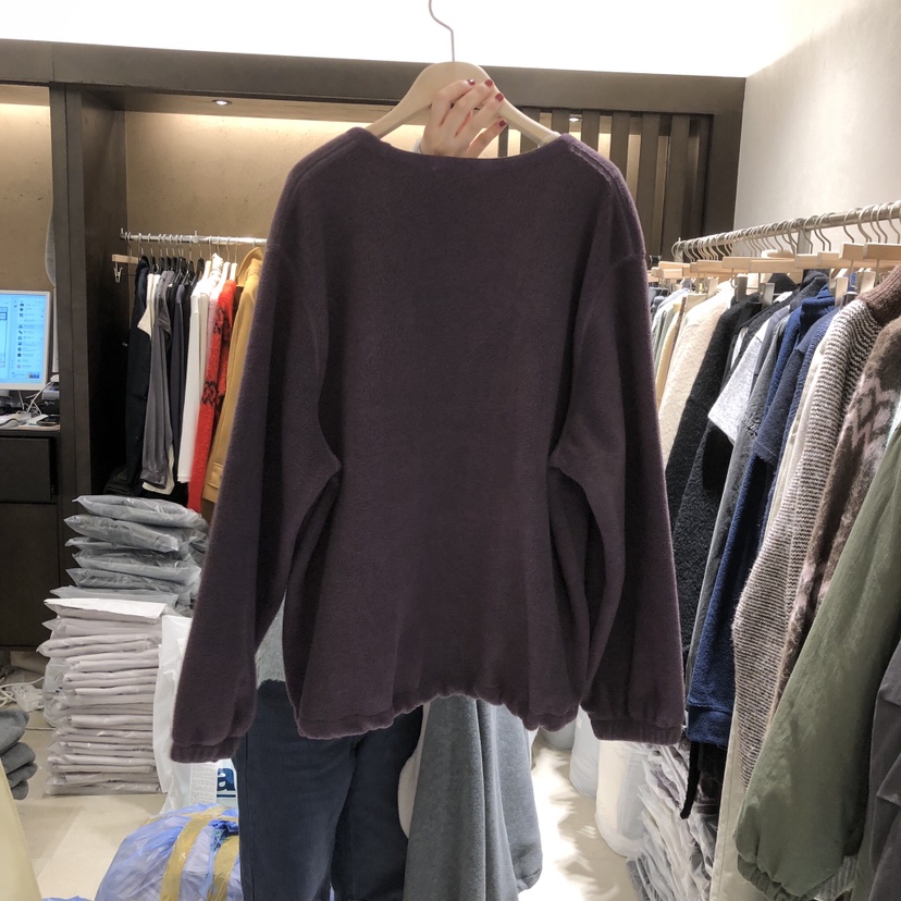 RAWROW東大門直郵女裝新品休閑真品人氣時尚衛衣搖粒絨抓絨RAWROW衛衣