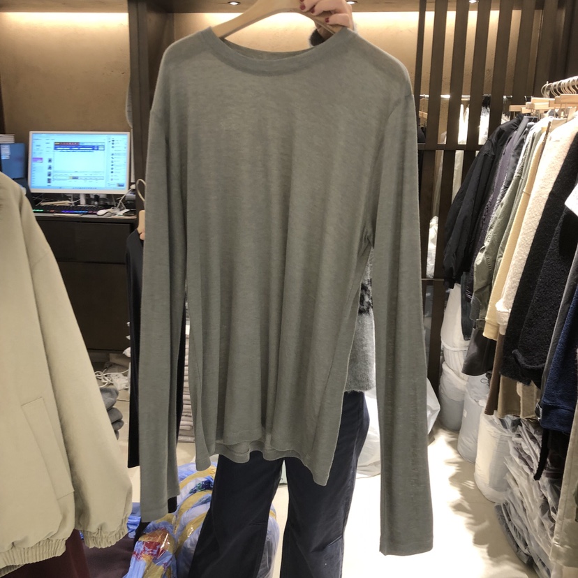 RAWROW東大門直郵女裝新款真品時尚休閑熱賣人氣推薦長袖T恤RAWROW長袖T恤圖色3