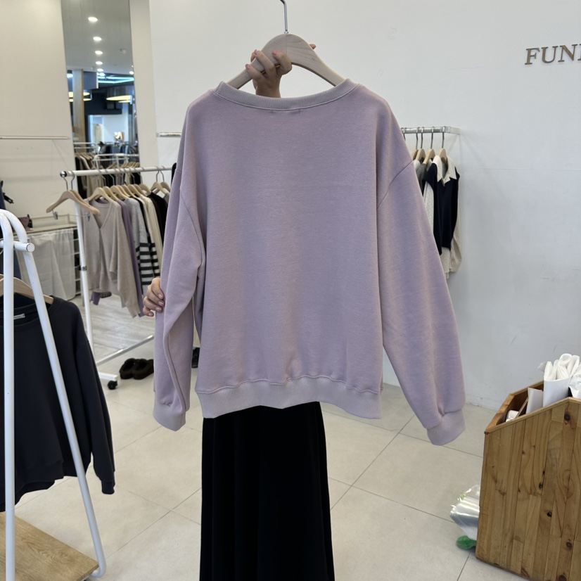 FUNNY POWDER東大門實拍女士新品休閑時尚推薦人氣真品衛衣THE FUNNY衛衣