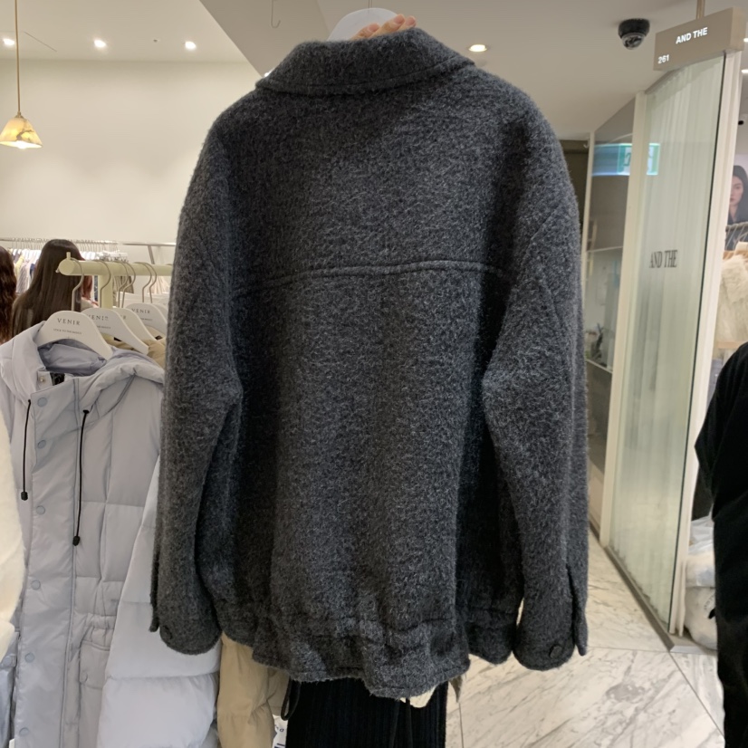 VENIR-A韓國直郵女士新品推薦真品職業休閑時尚短款大衣VENIR-A短款大衣