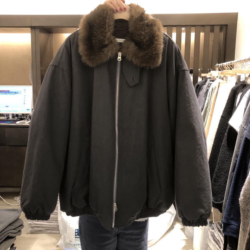 RAWROW東大門代購女裝新款休閑人氣時尚熱賣夾克短款貂皮RAWROW夾克圖色2