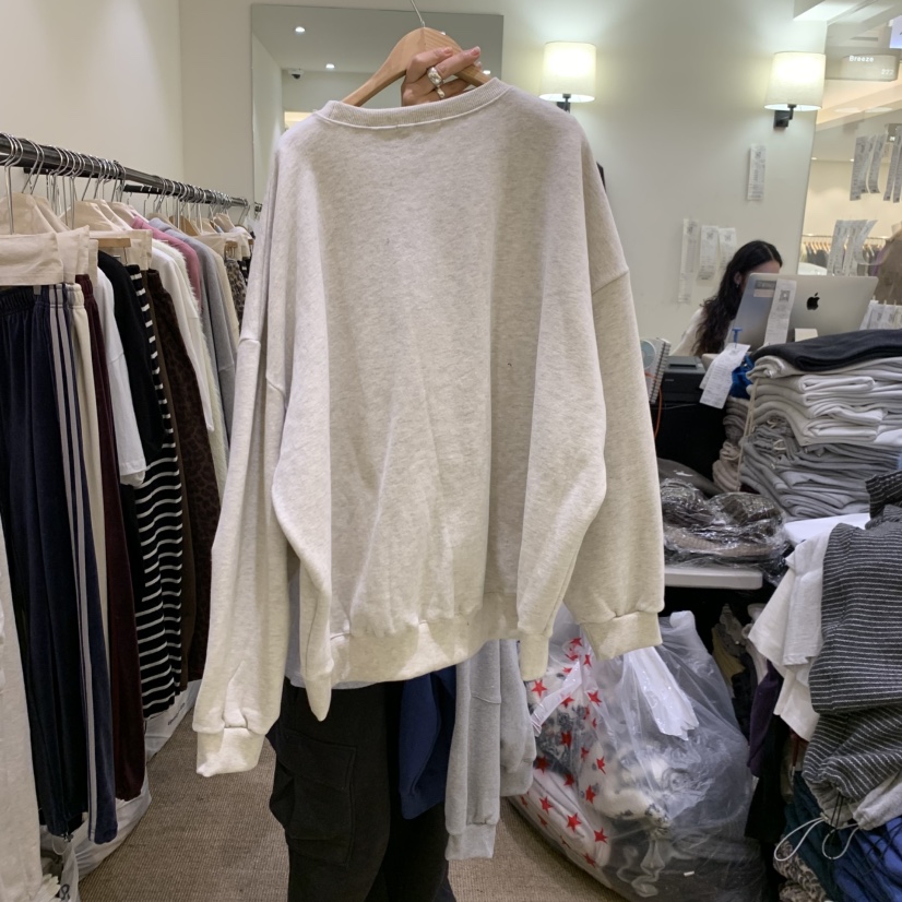 BREEZE韓國代購女士新品休閑真品人氣熱賣衛衣加絨抓絨短款BREEZE衛衣