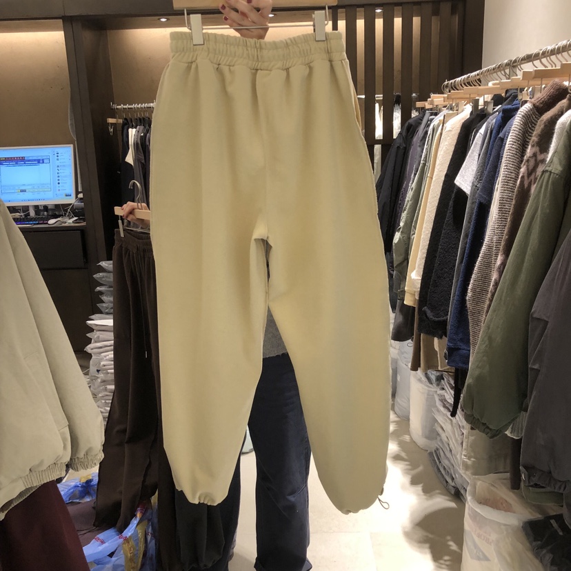 RAWROW東大門代購女裝新款熱賣推薦人氣休閑褲舒適的加絨RAWROW休閑褲