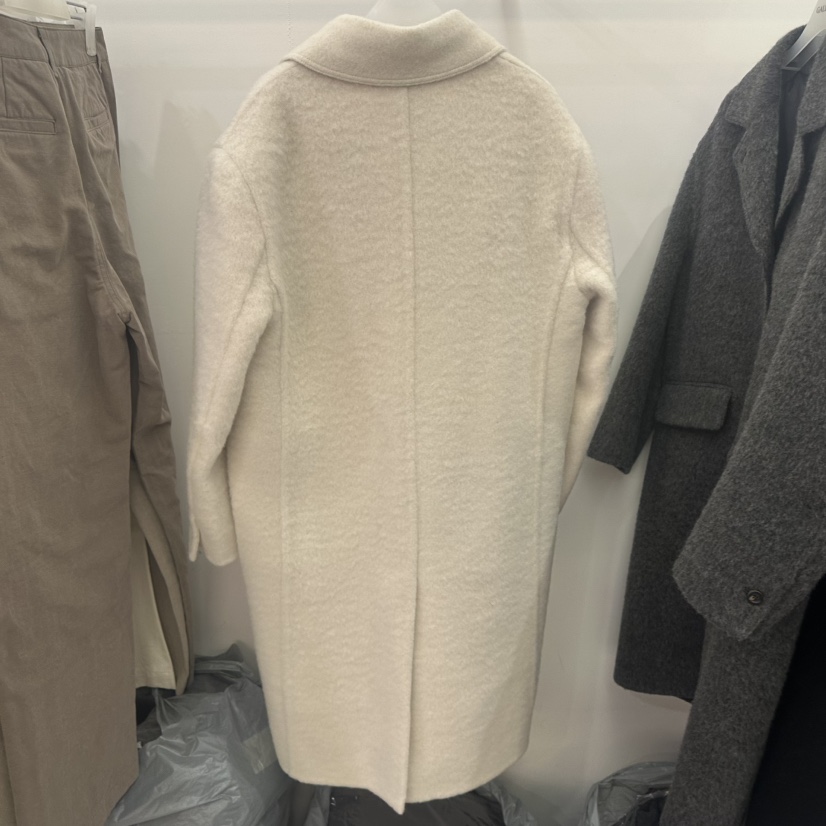 GALLERY-P韓國直郵女士新品人氣休閑推薦中長款大衣羊駝毛GALLERY-P中長款大衣