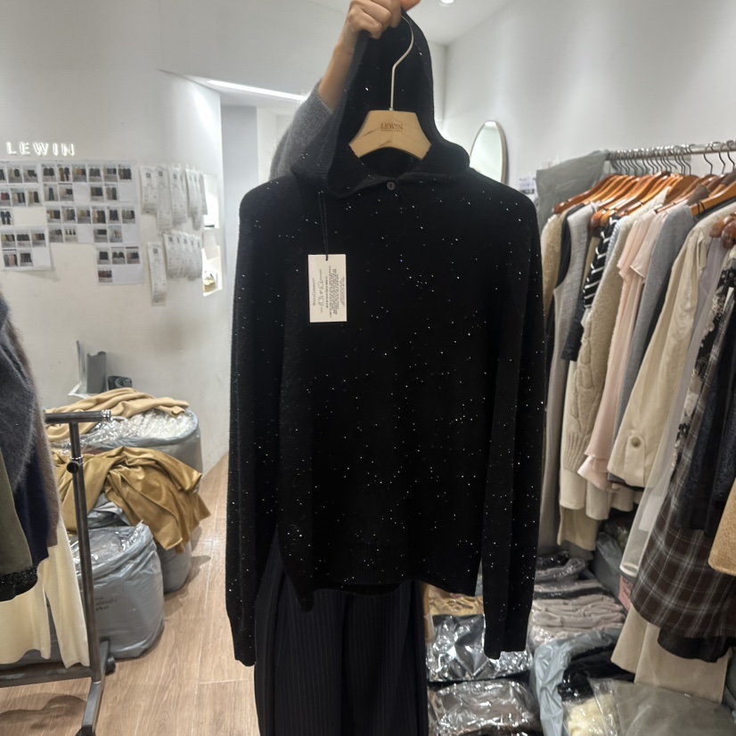 LEWIN韓國代購女裝新款推薦人氣時尚真品熱賣休閑衛衣連帽衫LEWIN衛衣圖色2