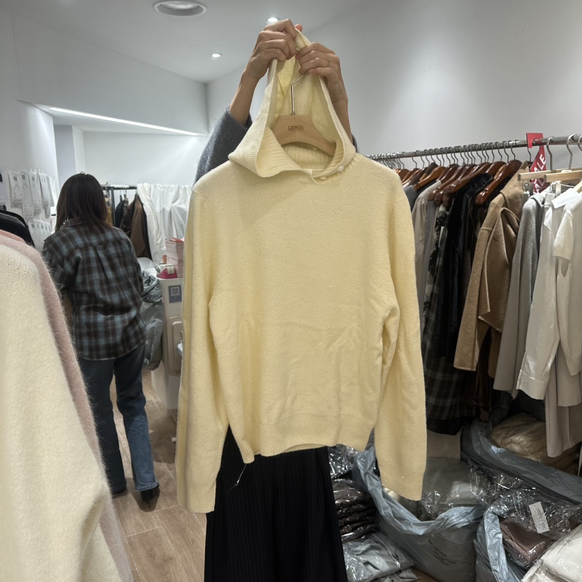 LEWIN韓國代購女裝新款推薦人氣時尚真品熱賣休閑衛衣連帽衫LEWIN衛衣圖色4