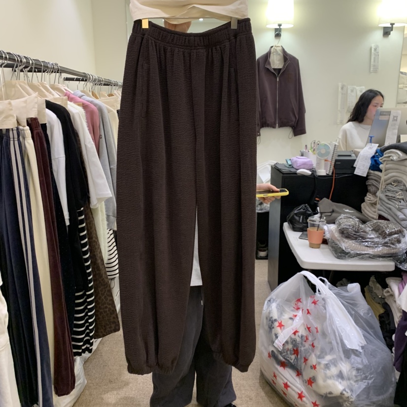 BREEZE韓國直郵女裝新品人氣熱賣真品休閑推薦時尚休閑褲BREEZE休閑褲圖色2棕色