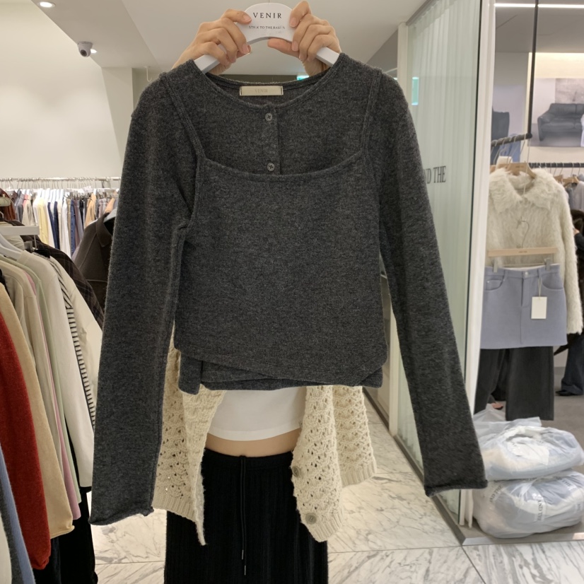 VENIR-A韓國直郵女裝新品推薦真品人氣時尚休閑熱賣套裝VENIR-A套裝圖色2