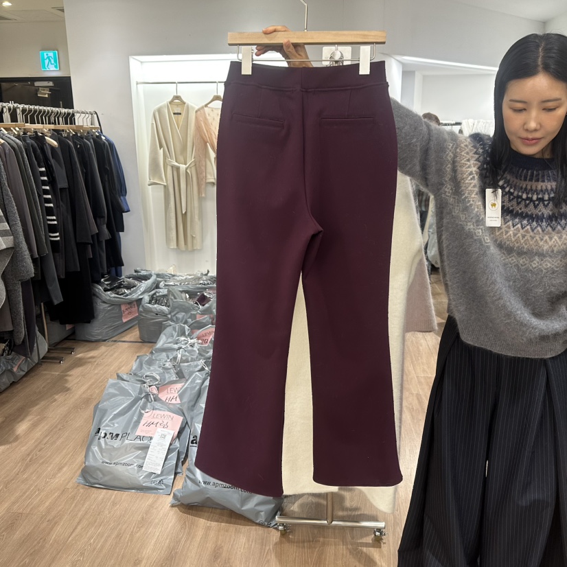 LEWIN韓國代購女士新款時尚熱賣休閑人氣推薦真品休閑褲褶裥LEWIN休閑褲