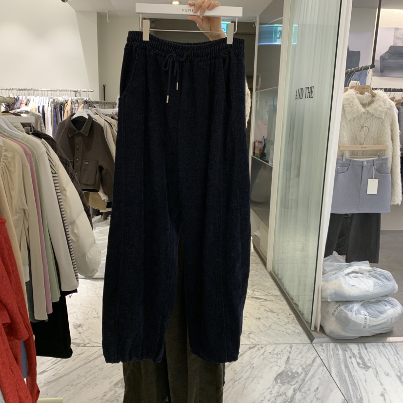 VENIR-A東大門直郵女士新品推薦真品人氣時尚休閑休閑褲VENIR-A休閑褲圖色1深藍色