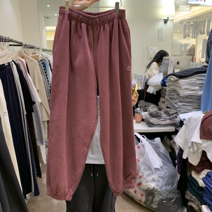 BREEZE韓國直郵女士新款人氣真品休閑時尚熱賣休閑褲加絨BREEZE休閑褲圖色2
