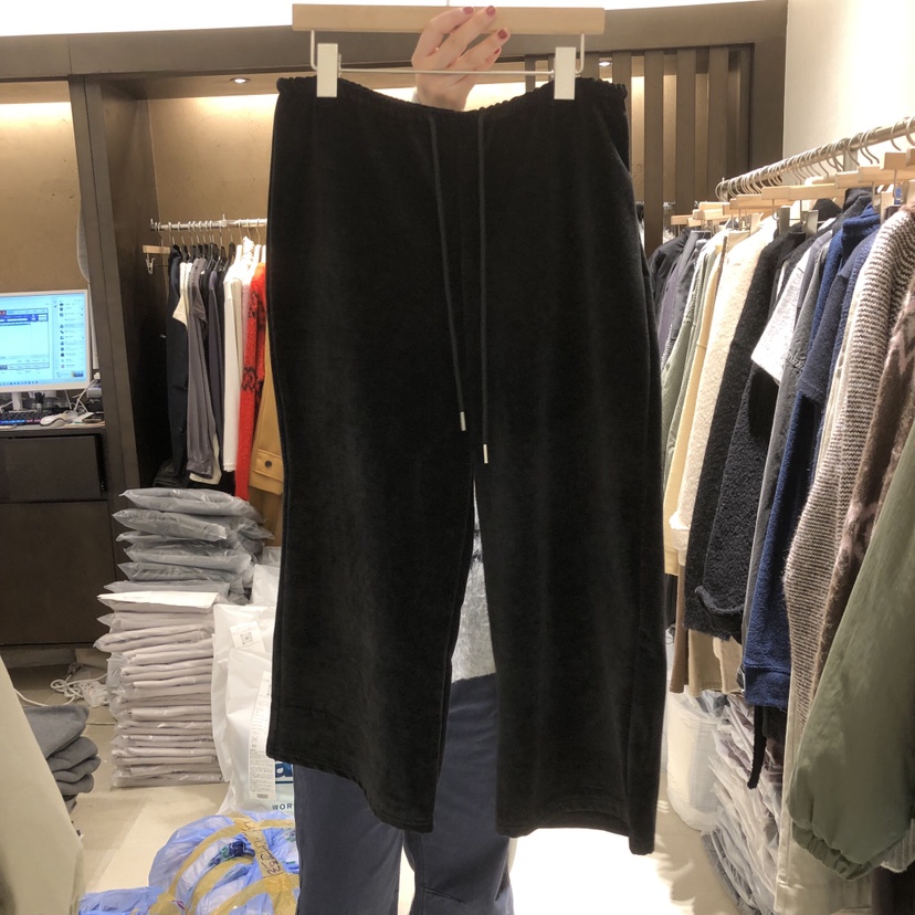 RAWROW韓國代購女士新品熱賣時尚推薦真品短褲天鵝絨針織褲RAWROW短褲圖色2