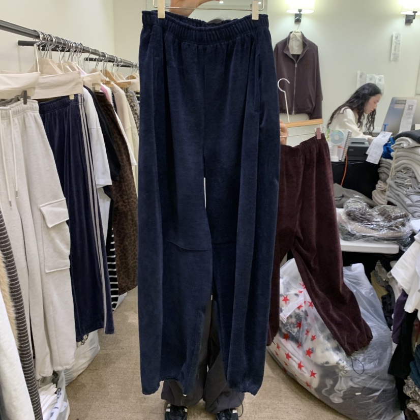 BREEZE韓國直郵女裝新款熱賣真品休閑時尚人氣推薦休閑褲BREEZE休閑褲圖色1深藍色