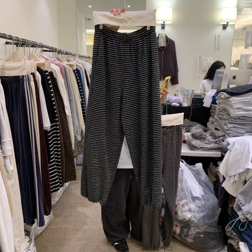 BREEZE韓國直郵女裝新品真品推薦人氣熱賣休閑時尚休閑褲BREEZE休閑褲圖色1墨
