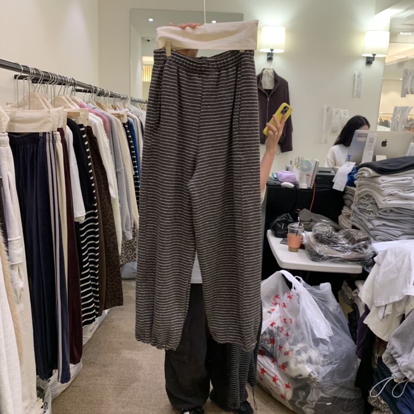 BREEZE韓國直郵女裝新品真品推薦人氣熱賣休閑時尚休閑褲BREEZE休閑褲圖色2棕色