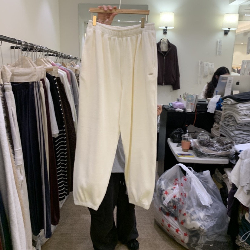 BREEZE東大門實拍女士新品推薦休閑人氣時尚休閑褲絲絨運動BREEZE休閑褲圖色5
