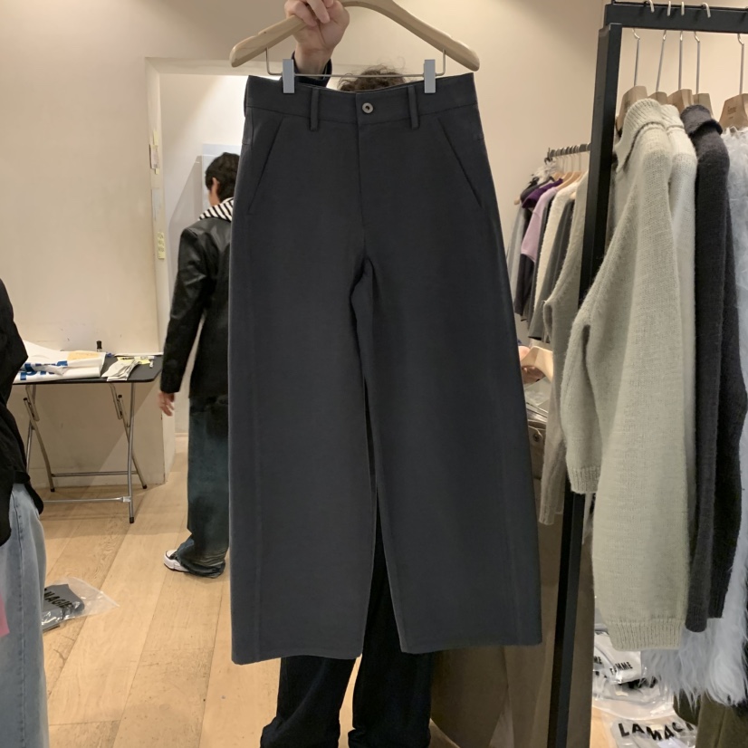 LA MAGIE FEMME東大門代購女裝新品人氣真品推薦休閑褲Lamagie Femme休閑褲圖色3墨