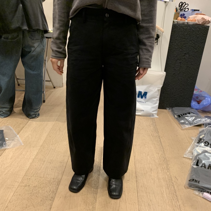 LA MAGIE FEMME東大門代購女裝新品人氣真品推薦休閑褲Lamagie Femme休閑褲圖色4黑