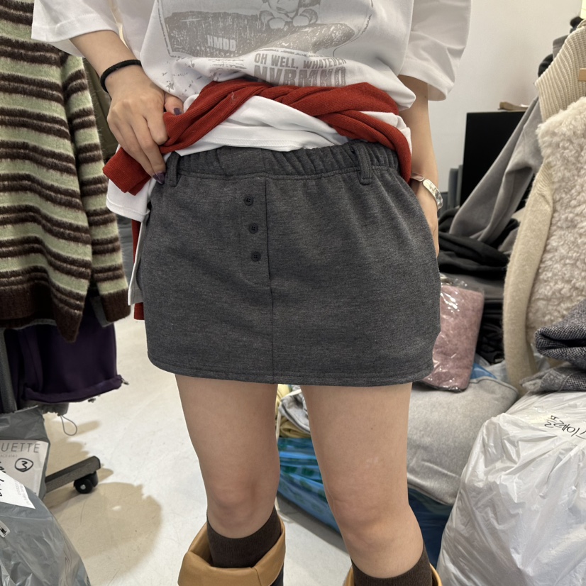 BAGUETTE-P東大門代購女裝新品真品推薦熱賣人氣裙褲雙層BAGUETTE-P裙褲圖色1