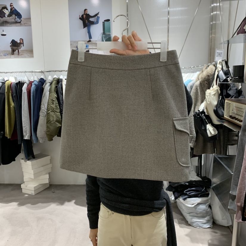 TEMPTING韓國代購女士新款真品時尚休閑熱賣人氣短裙口袋TEMPTING短裙
