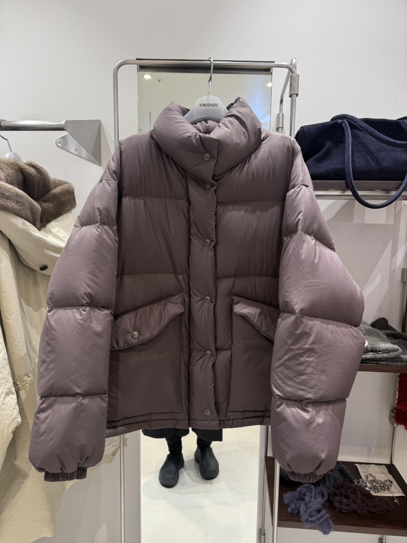 ATMOSPHERE韓國代購女裝新款推薦真品熱賣短款羽絨服羽絨服ATMOSPHERE短款羽絨服圖色3