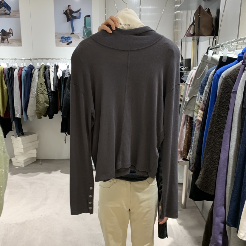 TEMPTING韓國直郵女裝新品推薦時尚熱賣人氣休閑真品長袖T恤TEMPTING長袖T恤圖色4墨