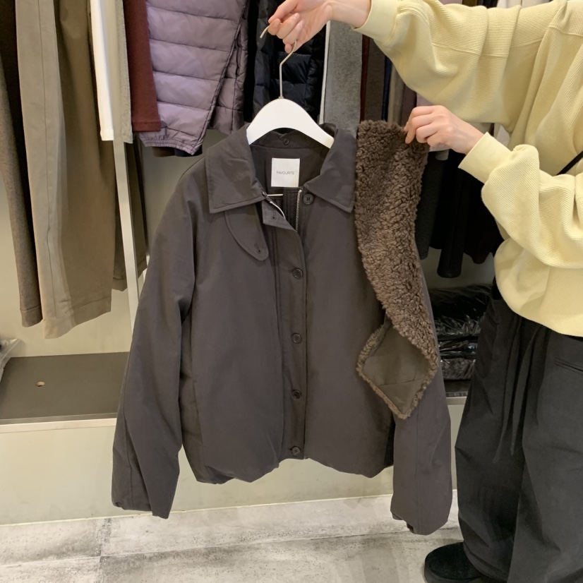 FAVE/FAVOURITE韓國代購女士新品真品短款羽絨服可拆卸羽絨服鴨絨FAVE/FAVOURITE短款羽絨服圖色1