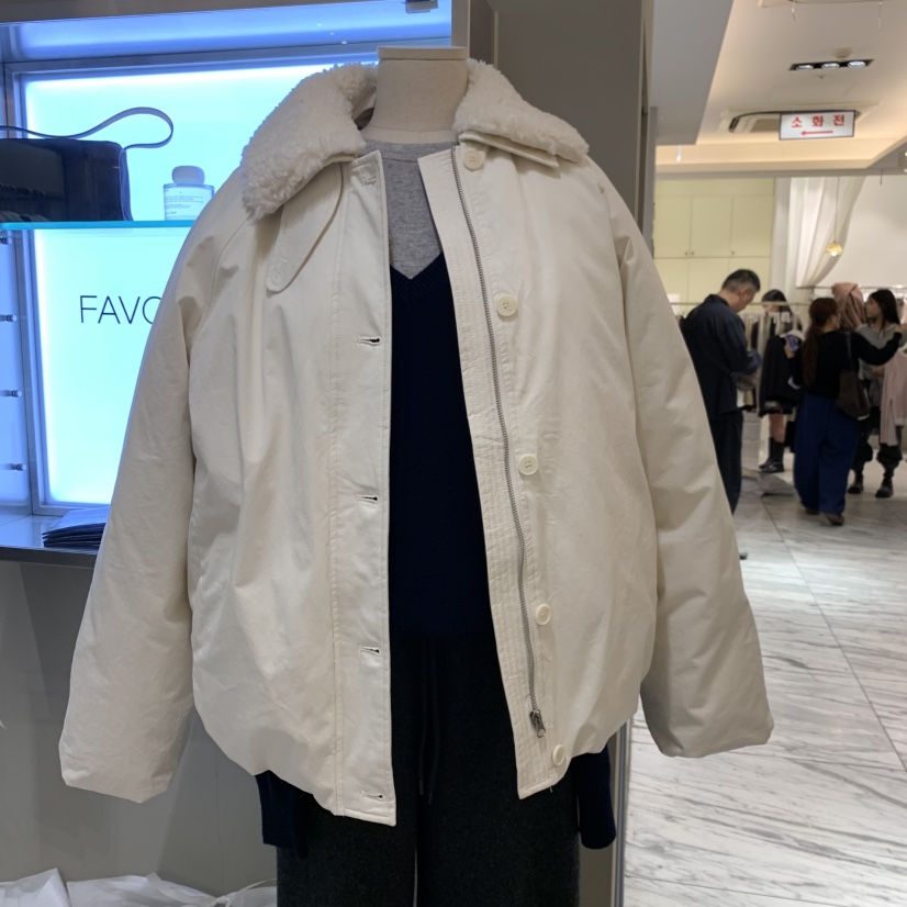 FAVE/FAVOURITE韓國代購女士新品真品短款羽絨服可拆卸羽絨服鴨絨FAVE/FAVOURITE短款羽絨服圖色2