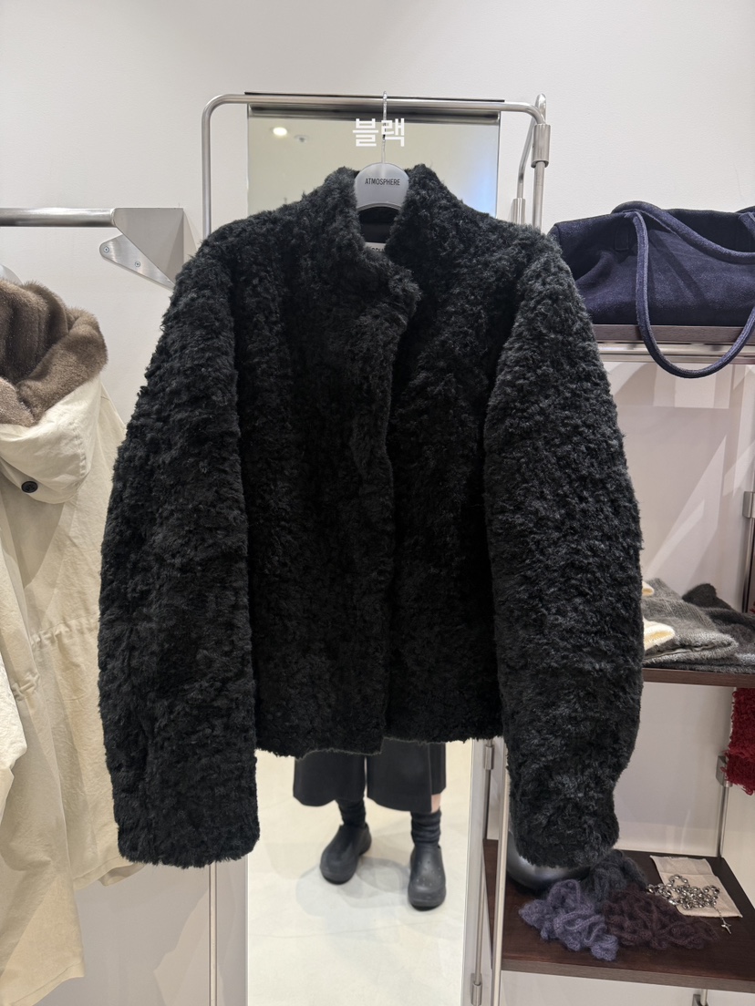 ATMOSPHERE東大門實拍女士新品人氣推薦時尚熱賣休閑夾克ATMOSPHERE夾克圖色3黑色