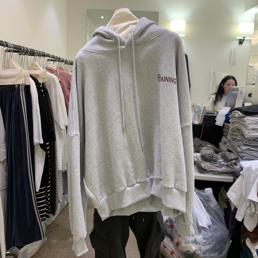 BREEZE韓國直郵女裝新款休閑人氣真品熱賣推薦衛衣加絨兜帽BREEZE衛衣圖色2