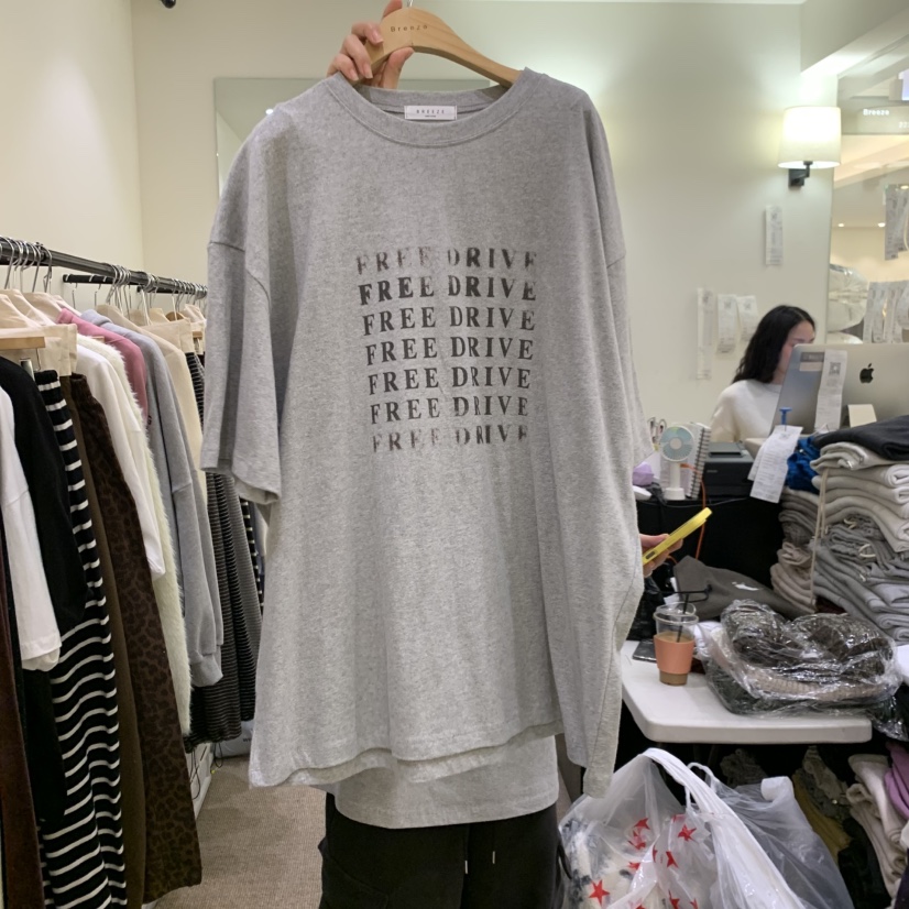 BREEZE東大門實拍女士新品人氣時尚休閑推薦熱賣真品T恤BREEZET恤圖色3