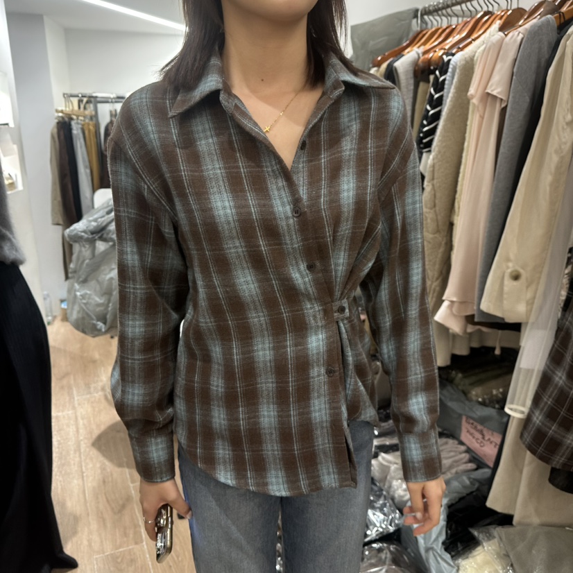 LEWIN東大門實拍女裝新品熱賣休閑時尚推薦人氣襯衫蕾絲衫LEWIN襯衫/蕾絲衫圖色1